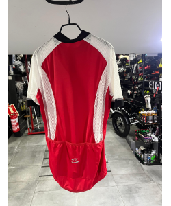 Maillot Spiuk rojo/blanco T. L
