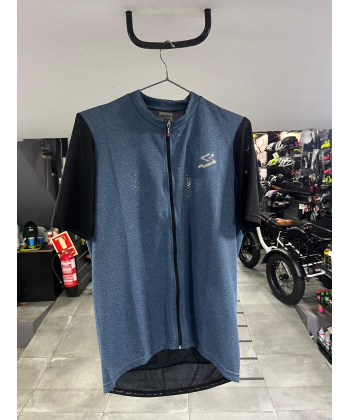 Maillot Spiuk azul/negro T. L